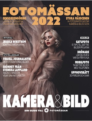 Omslag till mässtidningen för Fotomässan 2022.